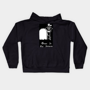 Grave is Our Salvation Kids Hoodie